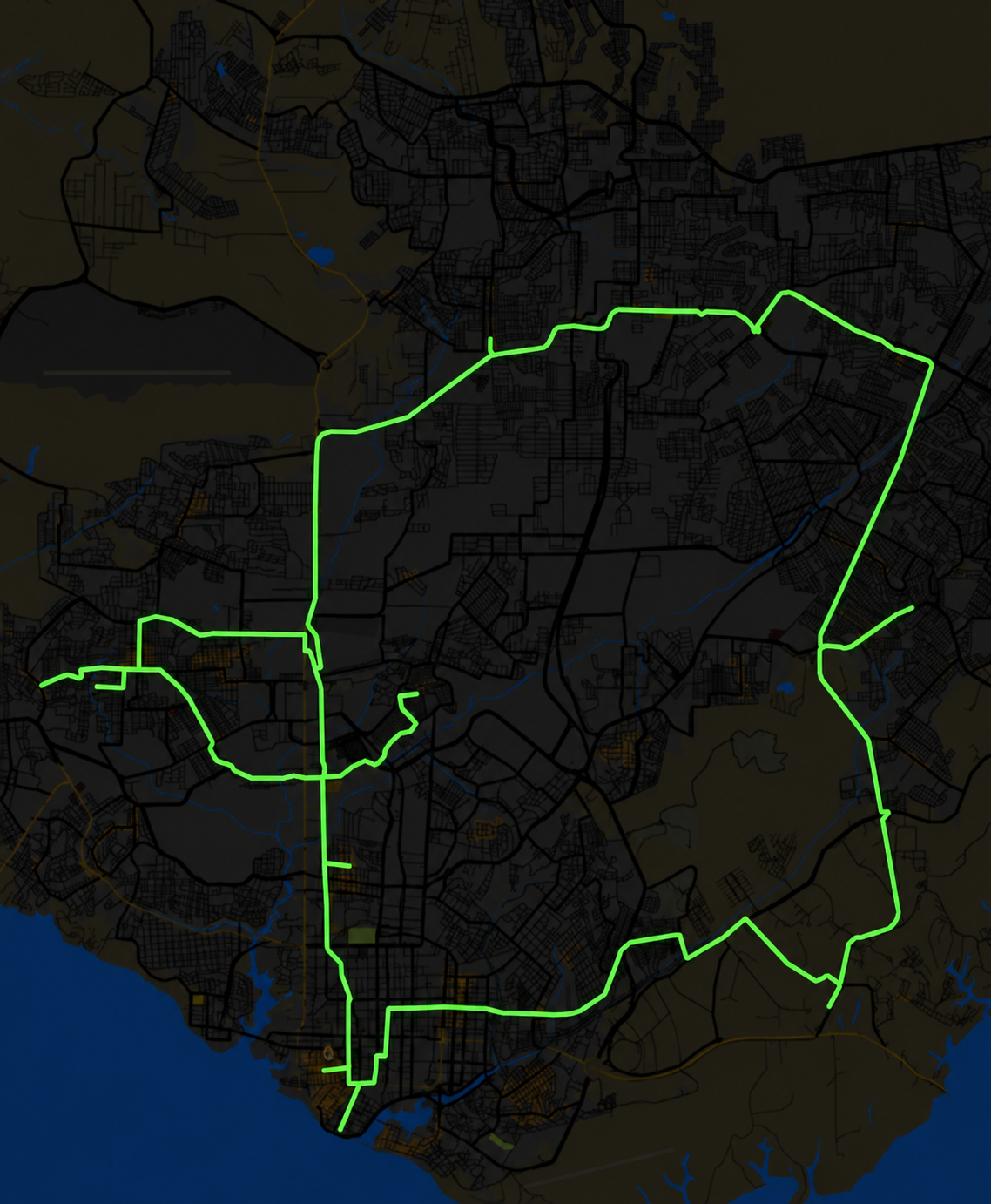 Mapa Anel Óptico